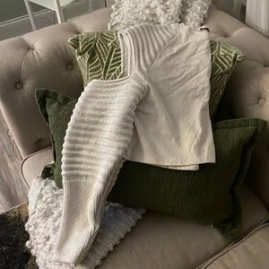 Zara beige long sleeves with vents.